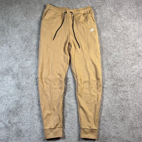 Nike Pants Nike Sportswear Tech Fleece Sweatpants Joggers Gold Mens